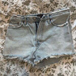 Abercrombie blue Denim Women's Shorts